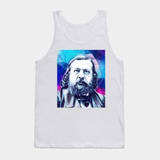 Theophile Gautier Snowy Portrait | Theophile Gautier Artwork 13 Tank Top